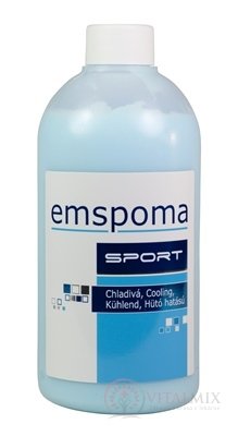 EMSPOMA Chladivá - modrá "M" masážna emulzia 1x500 ml