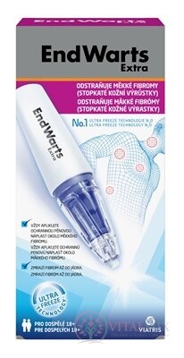 EndWarts Extra pero na odstránenie mäkkých fibrómov 1x14,3 g