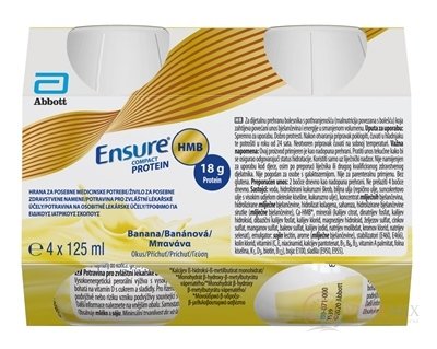 Ensure COMPACT PROTEIN HMB banánová príchuť 4x125 ml