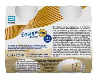 Ensure COMPACT PROTEIN HMB vanilková príchuť 4x125 ml