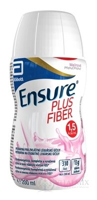 Ensure PLUS FIBER malinová príchuť 30x200 ml