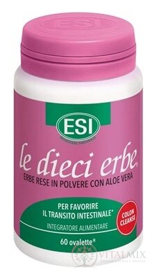 ESI 10 Bylín Čisté Črevá tbl 1x60 ks