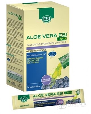 ESI ALOE VERA FORTE drinky vrecúška 1x24 ks