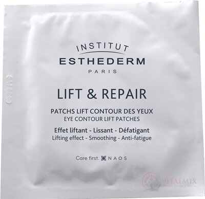 ESTHEDERM LIFT & REPAIR EYE CONTOUR LIFT PATCHES vypínacie očné náplasti (5 vrecúšok po 2 náplasti) 1x10 ks