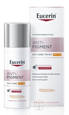 Eucerin ANTI-PIGMENT Denný KRÉM SPF30 Tónovaný svetlý 1x50 ml