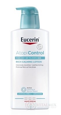 Eucerin AtopiControl Telové mlieko pre suchú pleť 1x400 ml