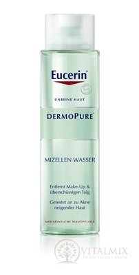 Eucerin DERMOPURE Micelárna voda problematická pleť 1x400 ml