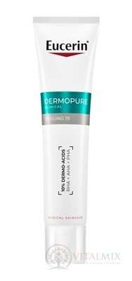 Eucerin DERMOPURE CLINICAL 10% peeling nočný, pleť so sklonom k akné 1x40 ml