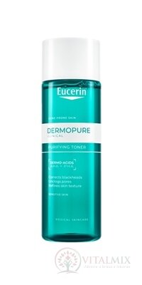 Eucerin DERMOPURE CLINICAL Čistiace tonikum pleť so sklonom k akné 1x200 ml