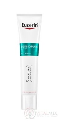 Eucerin DERMOPURE CLINICAL Zmatňujúci Fluid mastná pleť so sklonom k akné 1x40 ml