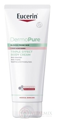 Eucerin DERMOPURE Telový krém s trojitým účinkom 1x200 ml