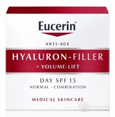 Eucerin HYALURON-FIL.+VOLUME-LIFT Denný krém Anti-Age, pre normálnu pleť 1x50 ml