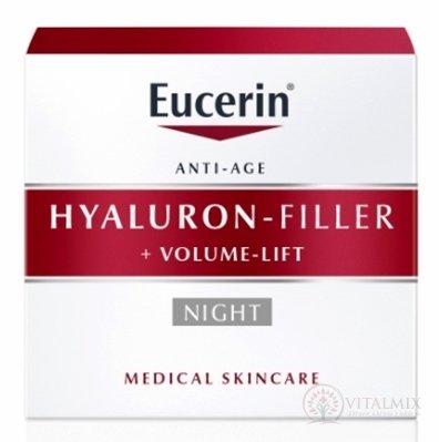 Eucerin HYALURON-FIL.+VOLUME-LIFT Nočný krém Anti-Age 1x50 ml