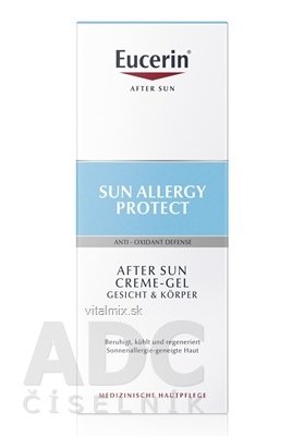 Eucerin SUN ALLERGY PROTECT po opaľovaní regeneračný krémový gél 1x150 ml