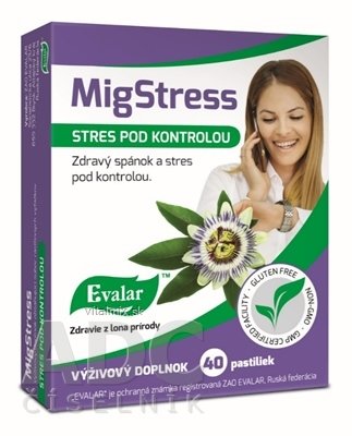 Evalar MigStress pastilky 1x40 ks