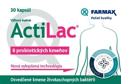 FARMAX ActiLac (inovácia) cps 1x30 ks