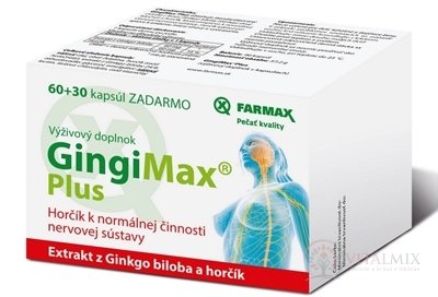 FARMAX GingiMax Plus cps 60+30 ks zadarmo (90 ks)