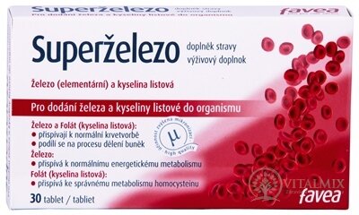 favea Superželezo tbl 1x30 ks
