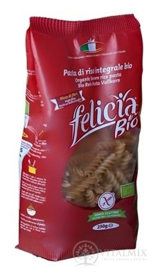 Felicia BIO celozrnné ryžové fusilli 1x250 g