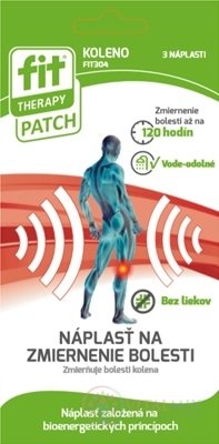 FIT THERAPY Patch KOLENO náplasť 1x3 ks