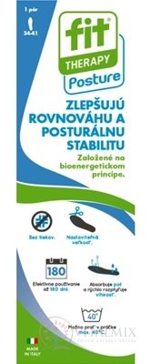FIT THERAPY Posture Vložky do topánok veľ. 34-41 dámske, 1x1 pár