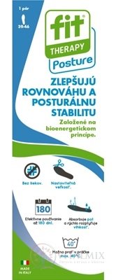 FIT THERAPY Posture Vložky do topánok veľ. 39-46 pánske, 1x1 pár