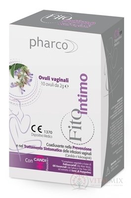 FITOINTIMO vaginálne čapíky 1x10 ks