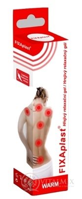 FIXAplast WARM Hrejivý relaxačný gél 1x40 g