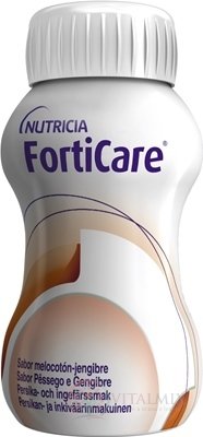 FortiCare s príchuťou broskyňa a zázvor (verzia 2018) 24x125 ml (3000 ml)