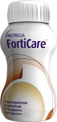FortiCare s príchuťou kapučíno (verzia 2018) 24x125 ml (3000 ml)