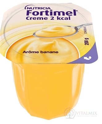 Fortimel Creme 2 kcal s banánovou príchuťou 24x200 g
