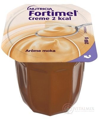 Fortimel Creme 2 kcal s príchuťou mocca 24x200 g