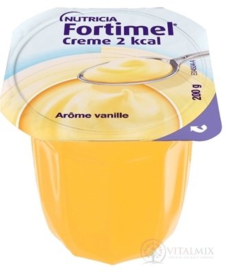 Fortimel Creme 2 kcal s vanilkovou príchuťou 24x200 g