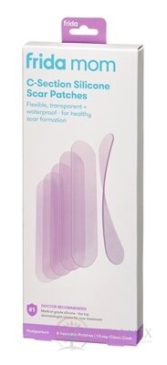 Frida Mom Silikónové náplasti na jazvu po cisárskom reze 1x6 ks