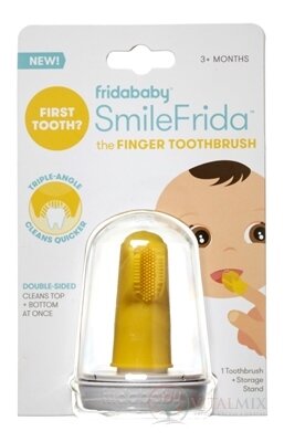 Fridababy SmileFrida Prstiačik návlek na prst, čistenie prvých zúbkov 1x1 ks