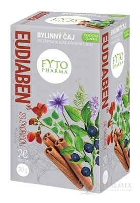 FYTO EUDIABEN SO ŠKORICOU bylinný čaj 20x1,5 g (30 g)