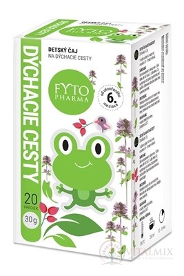 FYTO DETSKÝ ČAJ na DÝCHACIE CESTY bylinný (od ukončeného 6. mesiaca) 20x1,5 g (30 g)