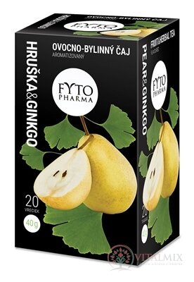 FYTO HRUŠKA & GINKGO ovocno-bylinný čaj 20x2 g (40 g)