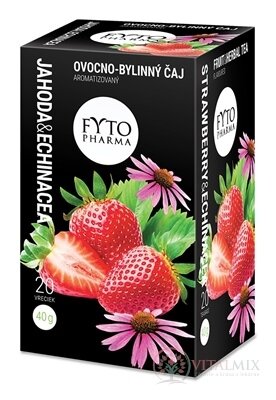 FYTO JAHODA & ECHINACEA ovocno-bylinný čaj 20x2 g (40 g)
