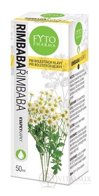 FYTO Rimbaba kvapky pri bolestiach hlavy 1x50 ml