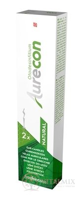 fytofontana Aurecon NATURAL ušné sviečky (inov.2021) 1x2 ks