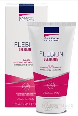 GALENIA FLEBION GEL GAMBE osviežujúci gél na unavené nohy 1x125 ml