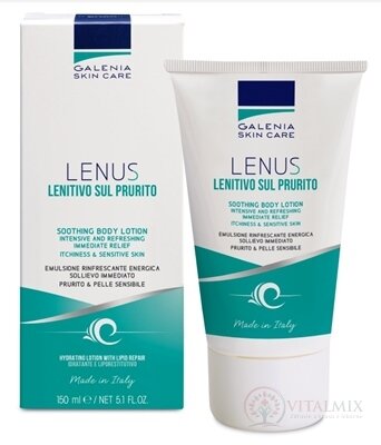 GALENIA LENUS LENITIVO SUL PRURITO telové mlieko, svrbivá pokožka 1x150 ml