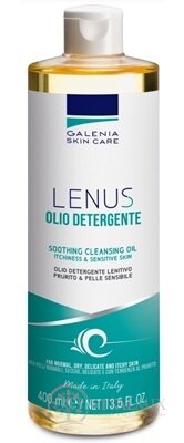 GALENIA LENUS OLIO DETERGENTE upokojujúci čistiaci (sprchový) olej, citlivá pokožka 1x400 ml