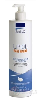 GALENIA LIPIOL BASE MAGRA hydratačný telový krém 1x500 ml