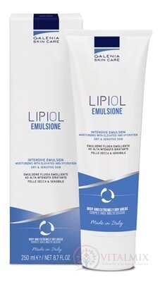 GALENIA LIPIOL EMULSIONE hydratačná, zvláčňujúca  emulzia 1x250 ml