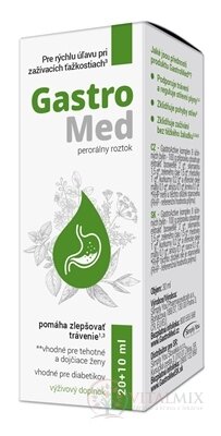 GastroMed perorálny roztok 20+10 (30 ml)