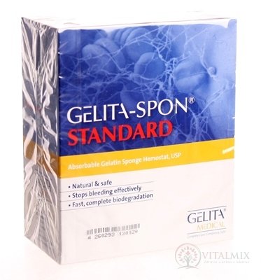 GELITA-SPON DENTAL CUBE GS-310 10x10x10 mm (blister) 1x50 ks