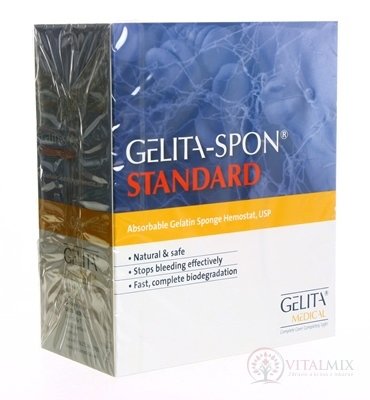 GELITA-SPON STANDARD GS-210 80x30 mm (priemer) 1x5 ks