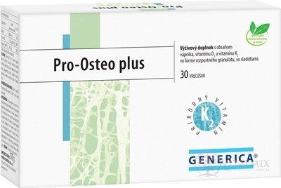 GENERICA Pro-Osteo plus vrecúška 1x30 ks
